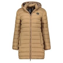 Kurtka damska Geographical Norway ATIKAMAP LONG HOOD TAUPE DB LADY 233 (WZ5137F/GN-TAUPE)