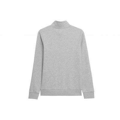 3. Bluza 4F W 4FSS23TSWSF371 chłodny jasny szary malanż