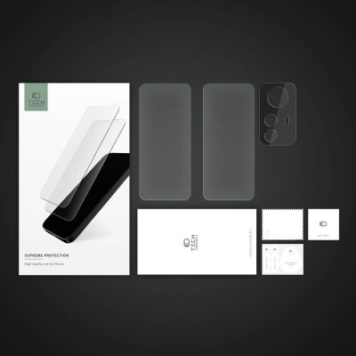 5. Zestaw Tech-Protect Supreme Set na Xiaomi Redmi Note 12S 2x szkło hartowane na wyświetlacz / szkło hartowane na aparat