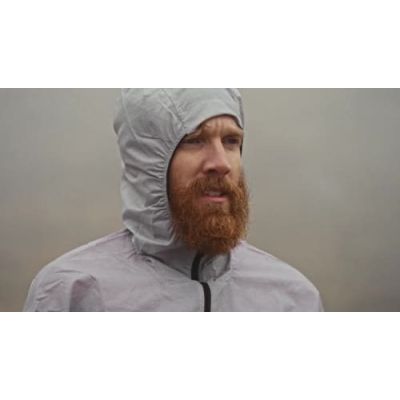 3. Kurtka do biegania adidas TERREX Xperior CLIMA365 Light Windweave Jacket - black/white rozmiar: xl