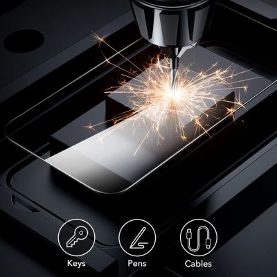 7. Szkło hartowane ESR Tempered Glass 2-PACK na iPhone 16 Pro Max - przezroczyste