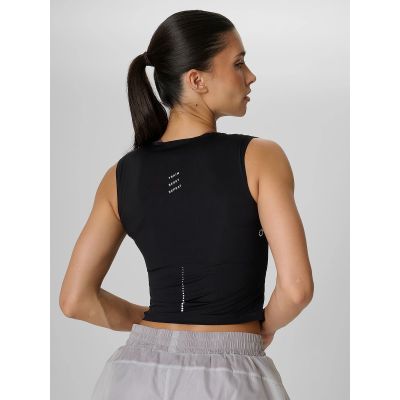 2. Crop top treningowy szybkoschnący damski 4F 4FRAW26TFSLF1271-20S