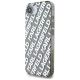 2. Etui Karl Lagerfeld IML Repeat Logo na iPhone 16e - srebrne