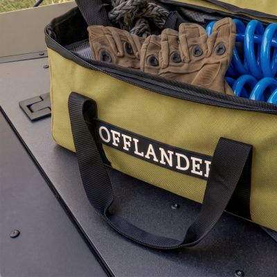 6. OFFLANDER TORBA ZAMYKANA Z PRZEZROCZYSTĄ GÓRĄ PVC 14 L