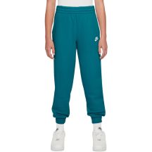 Spodnie dla dzieci Nike Sportswear Club Fleece zielone FD3008 372
