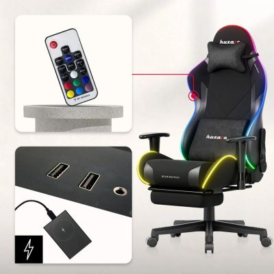 8. Fotel gamingowy Huzaro Force 5.7 RGB
