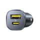 3. Ładowarka samochodowa Baseus GoTrip USB-C / USB-A 30W - czarna