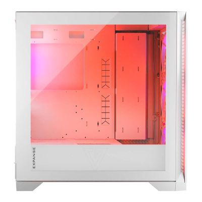 14. MODECOM OBUDOWA VOLCNO EXPANSE T APEX ARGB MIDI WHITE