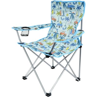 2. KRZESŁO TURYSTYCZNE SKŁADANE DZIECIĘCE NIEBIESKIE REDCLIFFS