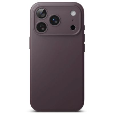 3. Etui Ringke Silicone MagSafe na iPhone 18 Pro / 17 Pro - dark cherry