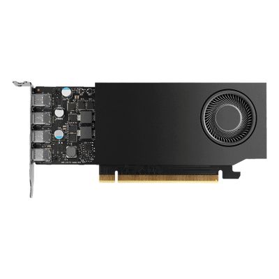 15. PNY NVIDIA A400 4GB GDDR6 64-bit, Low Profile, PCIe 4.0 x8, Single slot, 4 x Mini DisplayPort 1.4a, 50W, LP bracket, 4 x mDP to DP adapter, retial