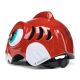 3. Kask rowerowy dziecięcy Wozinsky motyw dinozaur 52-56 cm - czerwony