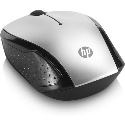 4. Mysz HP Wireless Mouse 200 Pike Silver bezprzewodowa srebrno-czarna 2HU84AA