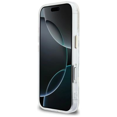 5. Etui Karl Lagerfeld IML K Head Logo MagSafe na iPhone 17 Pro Max - przezroczyste