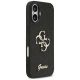 4. Etui Guess Fixed Glitter Big 4G na iPhone 17 - czarne