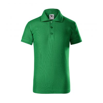 2. Koszulka polo dziecięca Pique Polo (zieleń trawy)