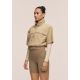 5. Kurtka damska CASALL Active Short Sleeve Track Jacket kolor piaskowy