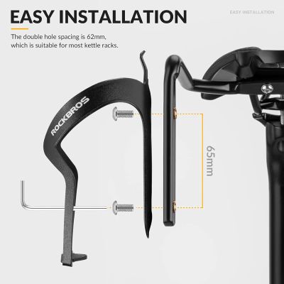 4. Wielofunkcyjny uchwyt Rockbros 31210013001 stabilizator torby podsiodłowej - czarny