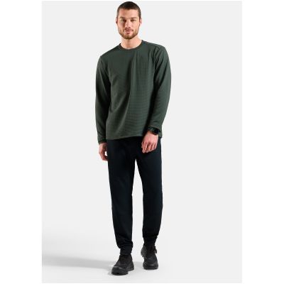 6. Bluza bez kaptura Odlo Mid Layer ESSENTIAL THERMAL zielona