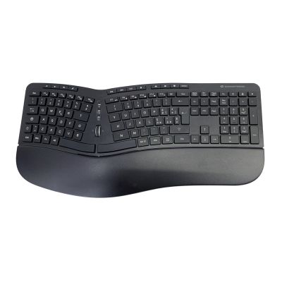 2. CONCEPTRONIC Klawiatura+Mysz Bezprzewodowa ERGO Layout IT