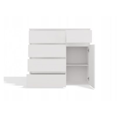 4. KOMODA MALWA 1D5S BIAŁY