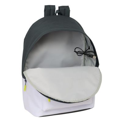 5. Plecak sportowy Real Madryt z USB i z miejscem na laptopa double backpack 612554820