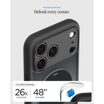 10. Etui Spigen Ultra Hybrid MagSafe na iPhone 18 Pro Max / 17 Pro Max - czarne