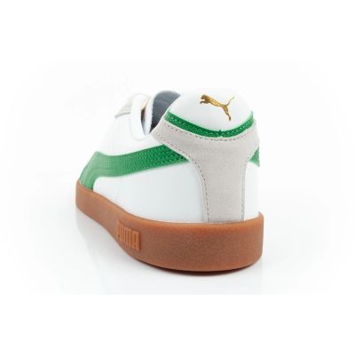 5. Puma buty sportowe męskie Club II Era sneakersy skórzane białe szare zielone