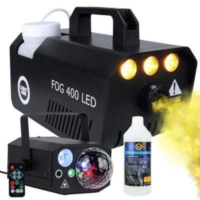10. LIGHT4ME GIG SET 1 - Wytwornica dymu 400W LED