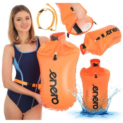 14. DMUCHANA BOJKA ASEKURACYJNA SUCHA KIESZEŃ 2W1 ENERO 69X37,5CM