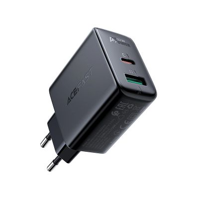 3. Acefast ładowarka sieciowa USB Typ C / USB 32W, PPS, PD, QC 3.0, AFC, FCP biały (A5 white)