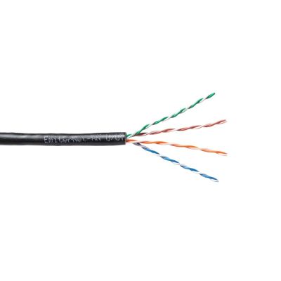 2. Kabel  EmiterNet zewnętrzny PVC+PE UTP (U/UTP) kat.5e, drut 4x2x0,5 PE