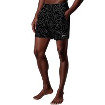 Spodenki kąpielowe Nike Breaker Tossed Swoos 5" Volley czarne NESSG572 001