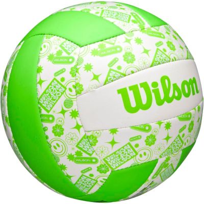 14. PIŁKA SIATKOWA WILSON STAMP VB ZIELONO BIAŁA