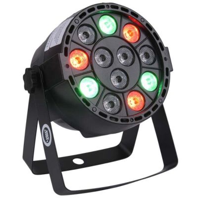 4. LIGHT4ME P12 LED PAR RGBW - Mobilny i kompaktowy reflektor LED PAR