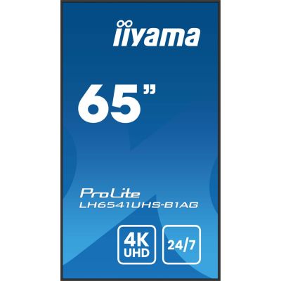 3. Monitor IIYAMA 164,0 cm (65") LH6541UHS-B1AG 16:9 3xHDMI+USB IPS