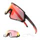 Rockbros okulary sportowe SP246 czarno-czerwone