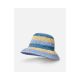 4. Kapelusz damski RIP CURL Crochet Bucket Hat niebieski
