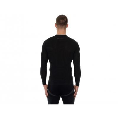 2. Koszulka termoaktywna Brubeck Base Layer Top Long Slave LS10850 grafitowa