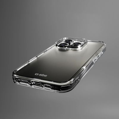 6. Zestaw SBS z technologią D3O na iPhone 16 Pro – etui + szkło ochronne na ekran i aparat - przezroczyste
