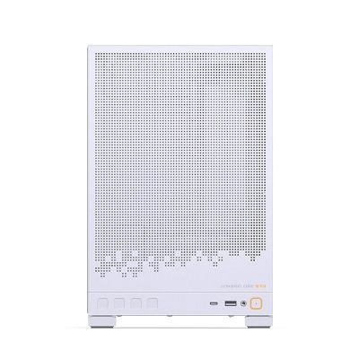 6. Obudowa PC Jonsbo D32 STD Biała Obudowa, Mini Obudowa, mATX, Szkło Hartowane - Białe