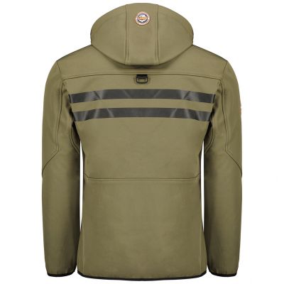2. Kurtka Softshell Geographical Norway Royaute DB 068 M WY1996H/GN-Kaki / Orange