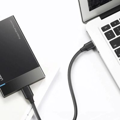 2. Kabel Ugreen US184 20883 USB-A 3.0 / USB-C 3A 1.5m - czarny