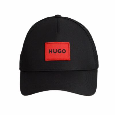 2. Czapka z daszkiem bejsbolówka Hugo Boss Baseball Trucker Czarna - 50519398-001