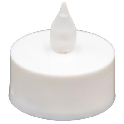 9. ZESTAW 4 ŚWIECZEK TEA LIGHT LED TIMER BIAŁY
