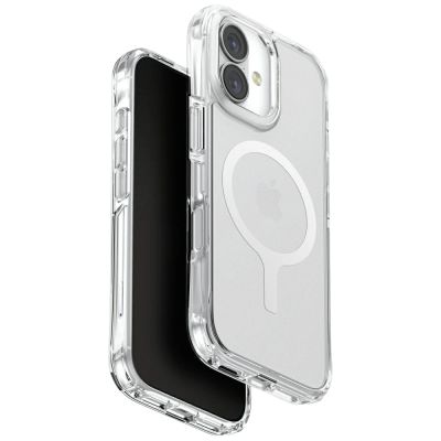 6. Etui UNIQ LifePro Xtreme Magclick Charging do iPhone 17 - przezroczysty-brokat