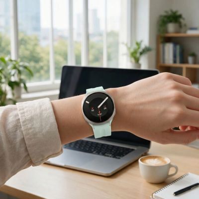 6. Pasek Tech-Protect Silicone Evo na Samsung Galaxy Watch 40 / 44 / 46  mm - miętowy