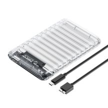Kieszeń dyskowa Orico 2139U3-V1 2,5" HDD/SSD USB Micro-B 5Gb/s - przezroczysta