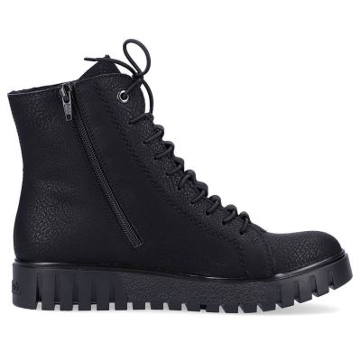 30. Botki ocieplane Rieker W R279B czarne