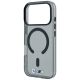 6. Etui BMW M IML Glossy Metal Logo & Trims MagSafe na iPhone 17 Pro / 18 Pro - czarne